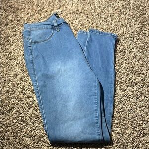 Fashion Nova Blue Skinny Jeans